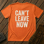 Can't Leave Now Back Design