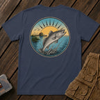 🐟Trout in Morning Sun Aqua_Back Design