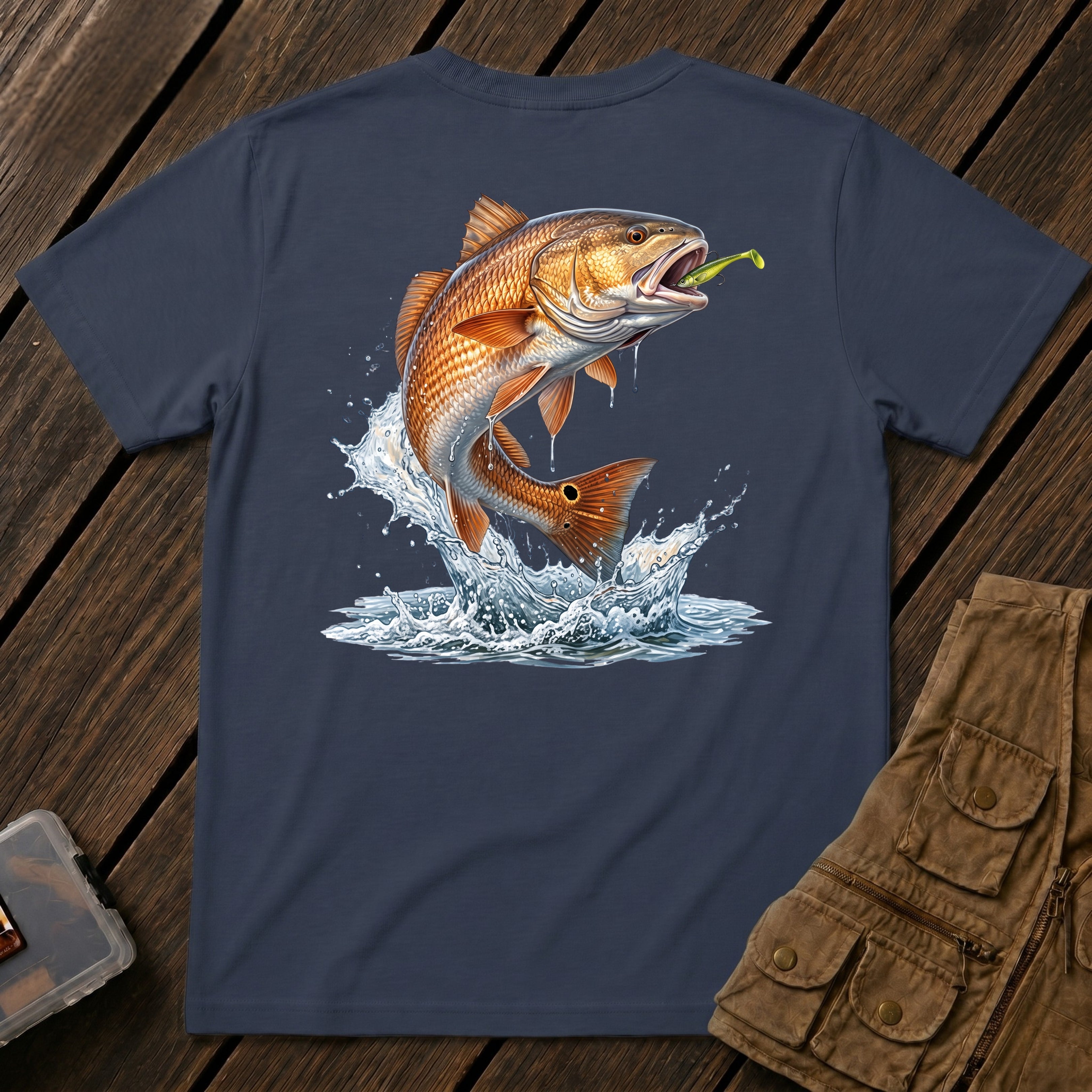 🐟Red Jumping for Lure Back Design