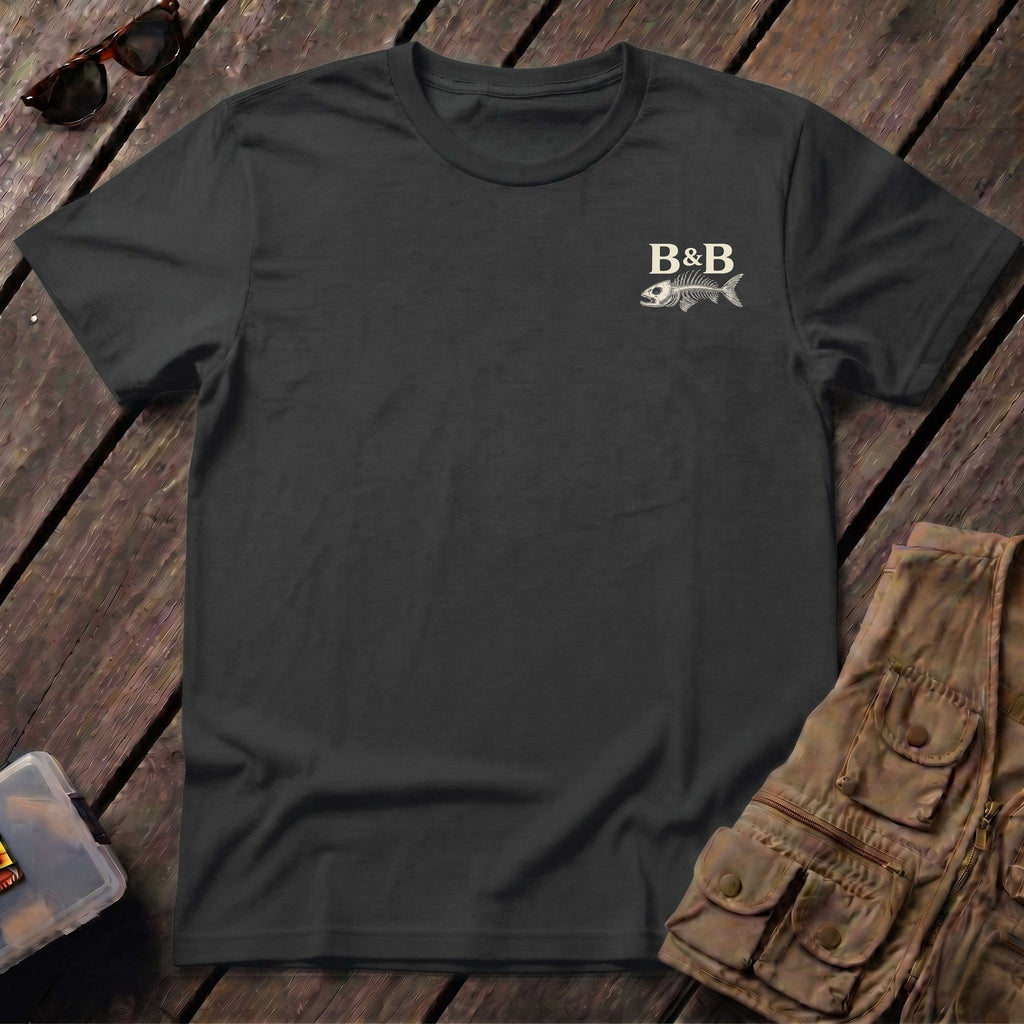 🐟Texas Trio Flounder Shirt Back Design
