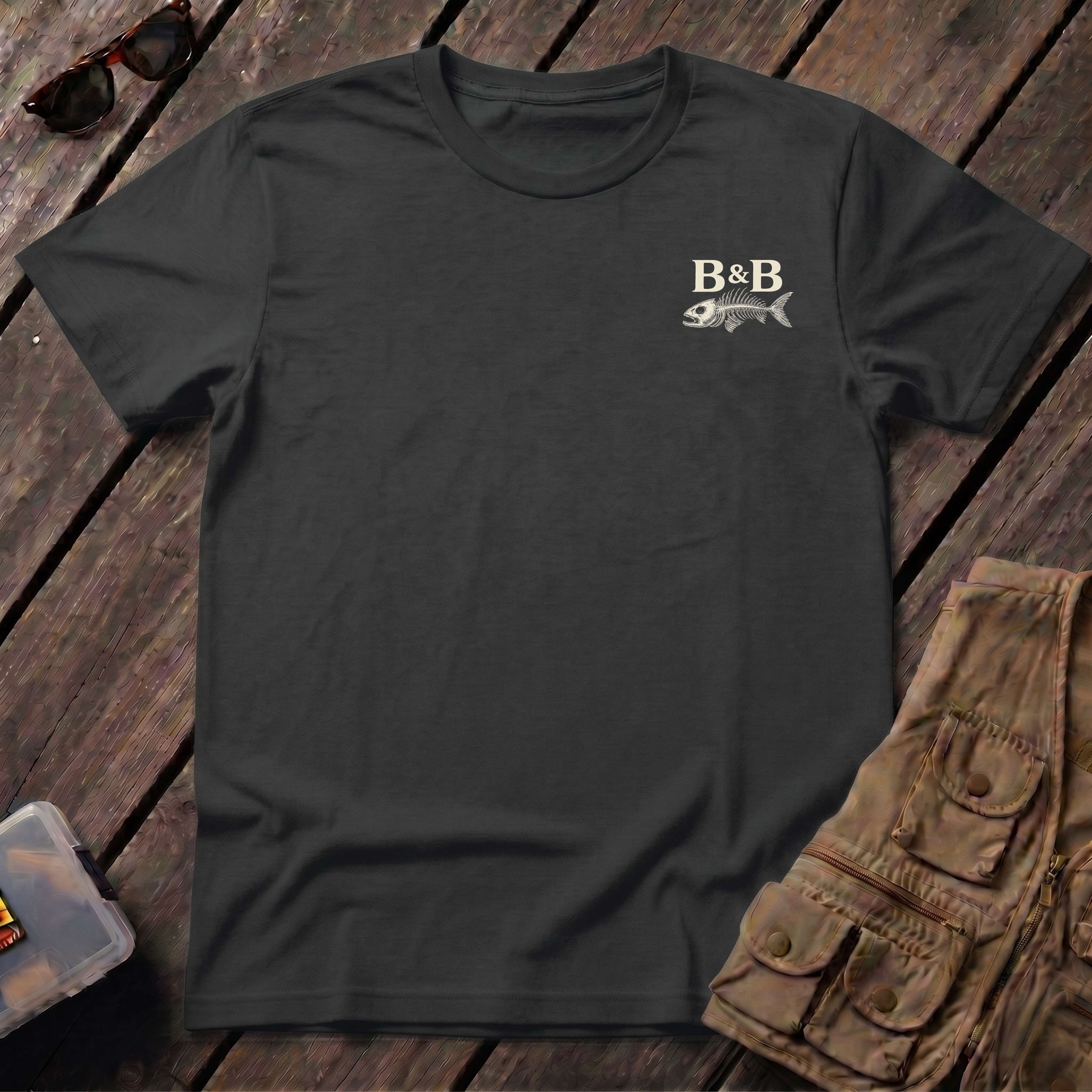 🐟Texas Trio Flounder Shirt Back Design