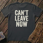 Can't Leave Now Back Design