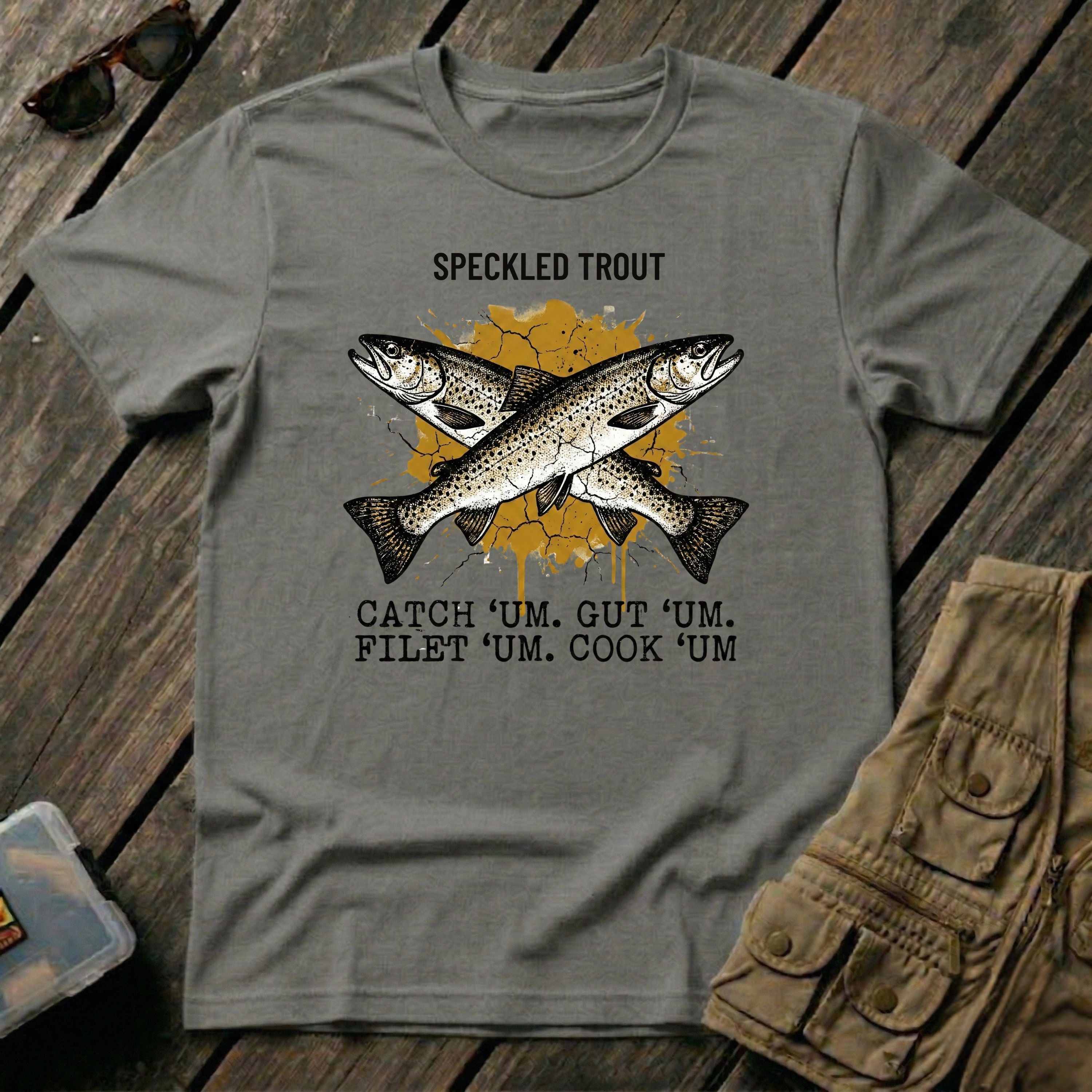 Speckled Trout Catch 'um Gut 'um