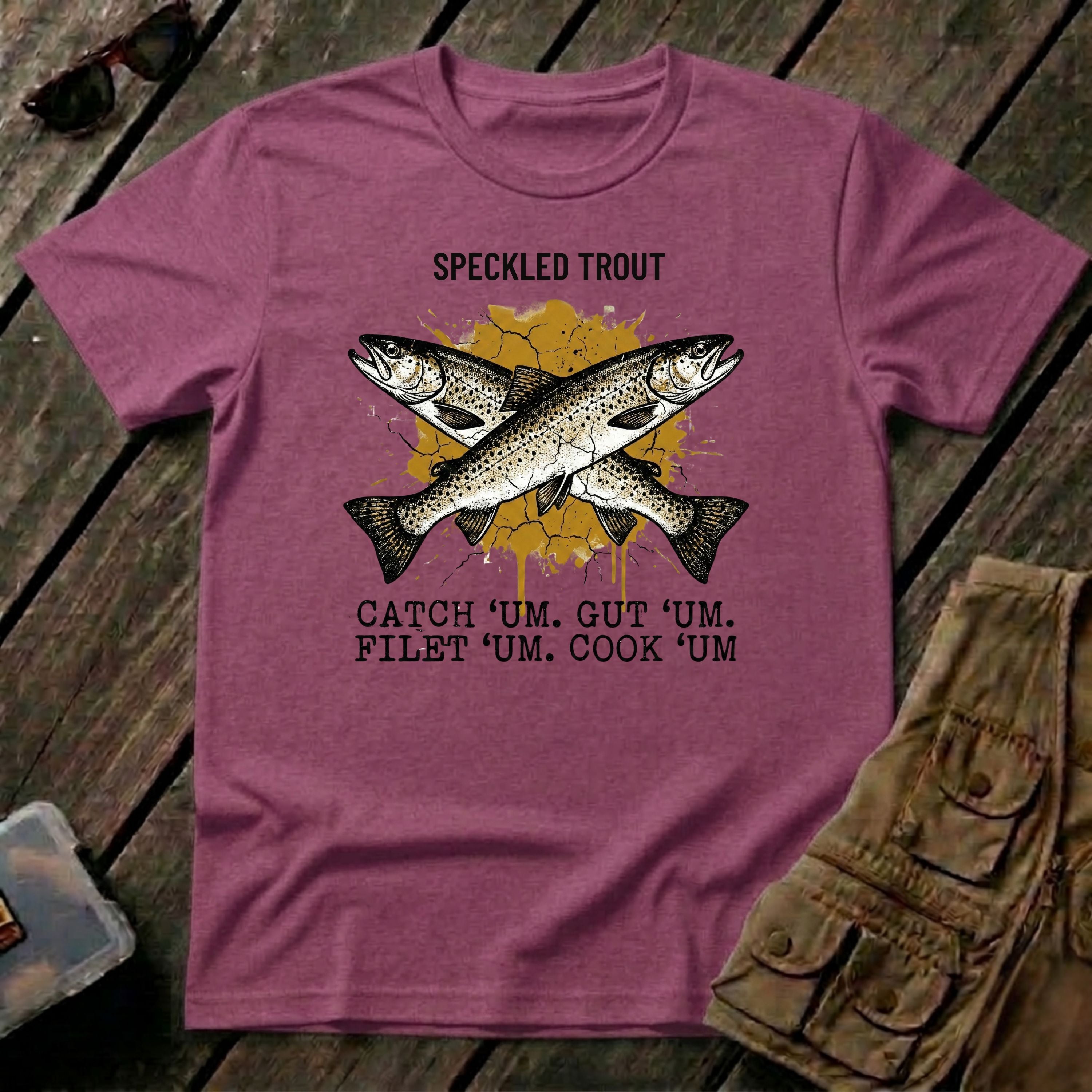 Speckled Trout Catch 'um Gut 'um