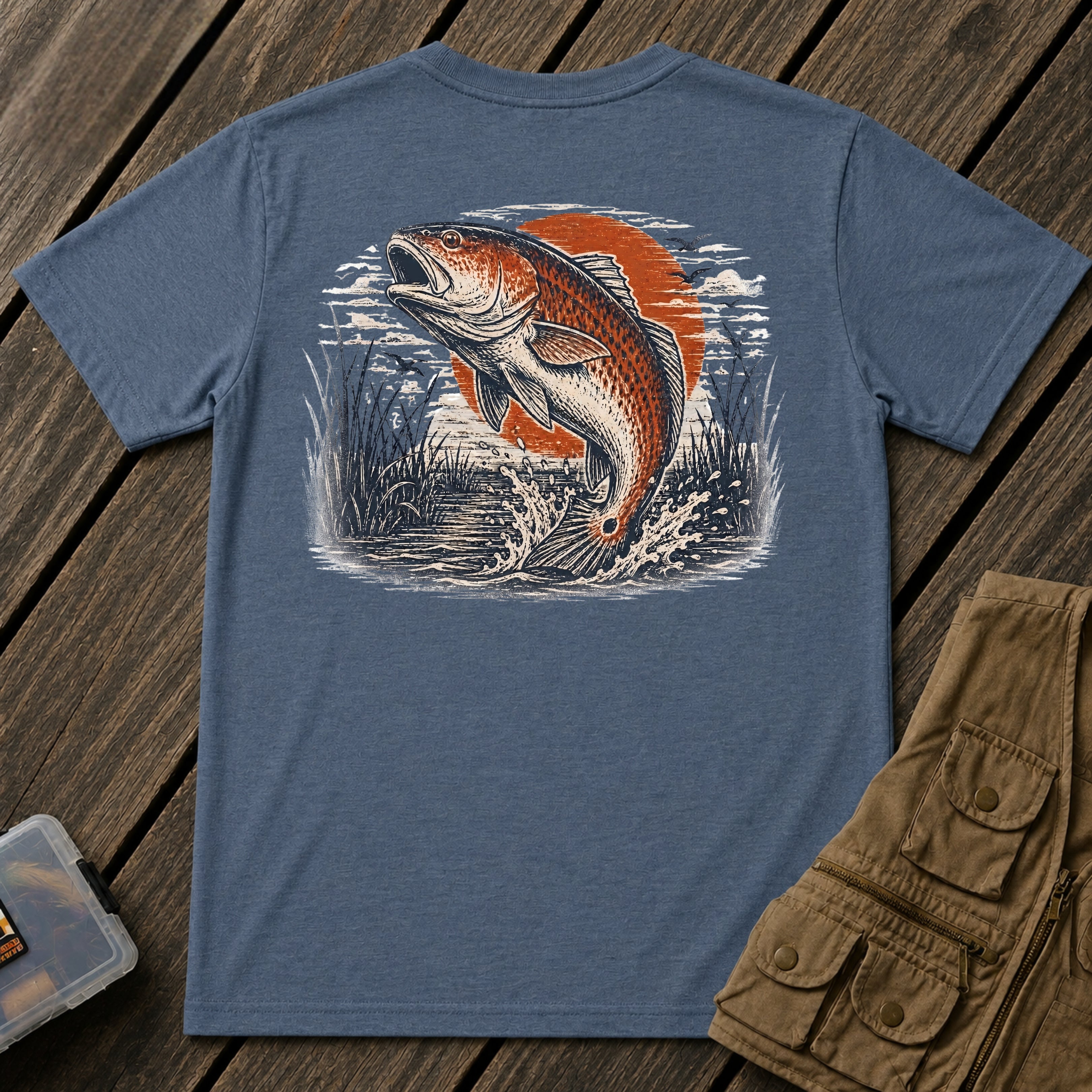 🐟Twisted Red BACK Design