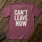 Can't Leave Now Back Design