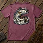 🐟Jumping Speckled Trout Back Design