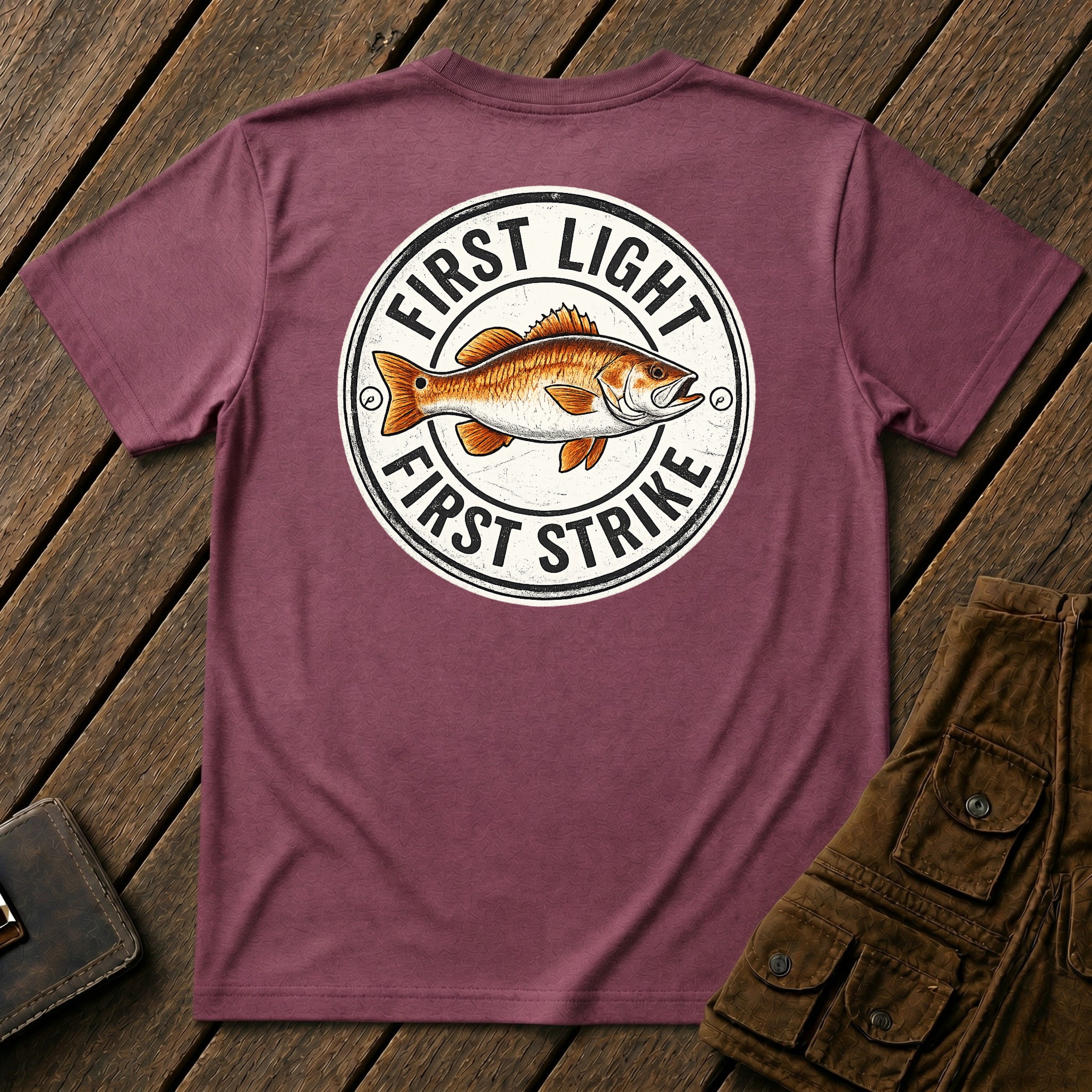 🐟First Light First Strike Badge  Back3