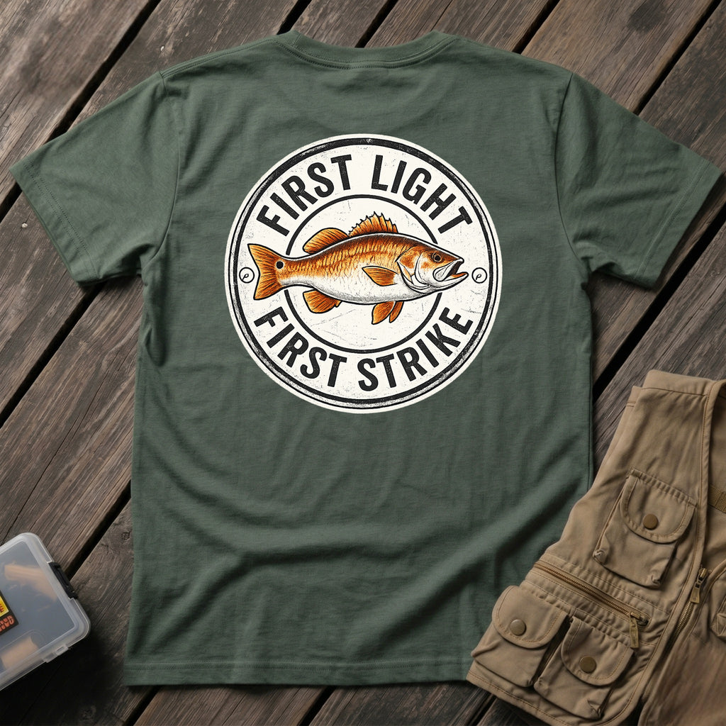 🐟First Light First Strike Badge  Back3
