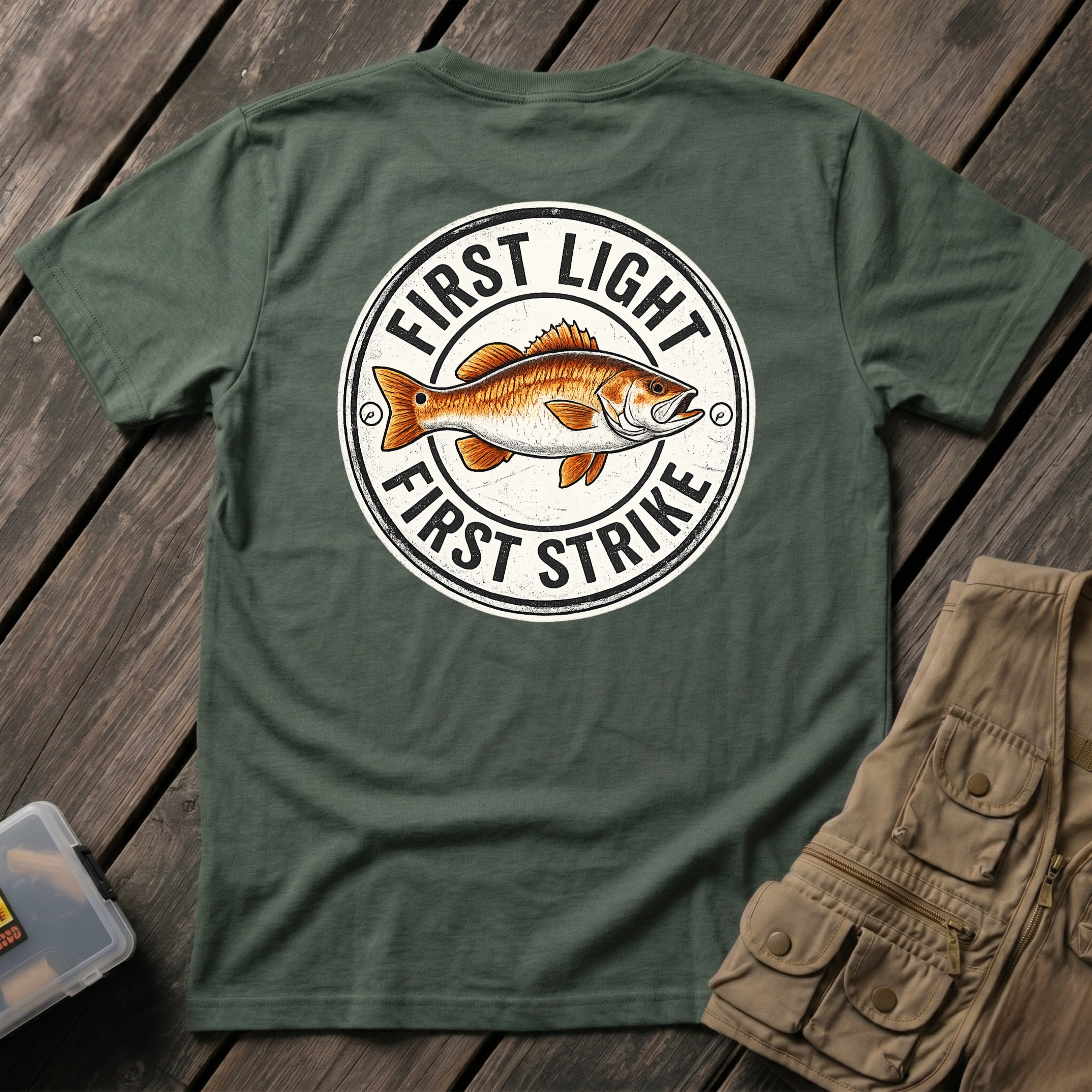 🐟First Light First Strike Badge  Back3