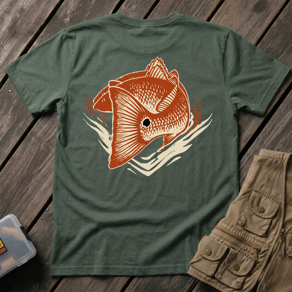 Redfish Tailing Back Design