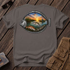 🐟Texas Trio Flounder Shirt Back Design