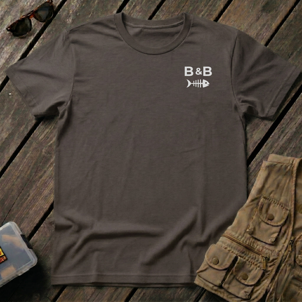 🐟1717 Redfish Fishing Shirt Back Design