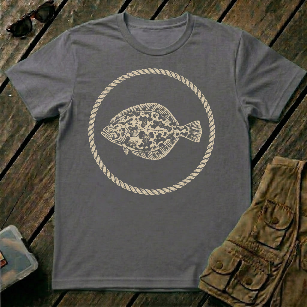 Flounder in Rope Frame