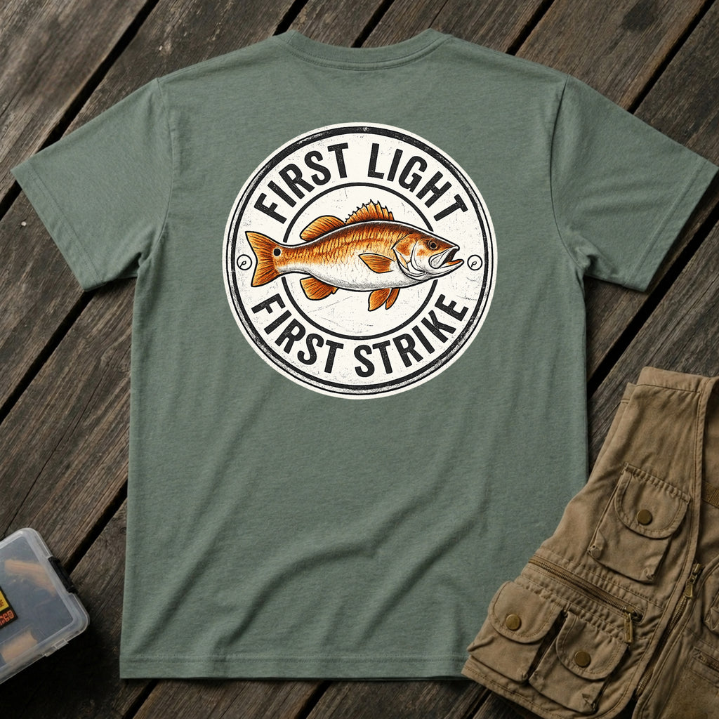 🐟First Light First Strike Badge  Back3
