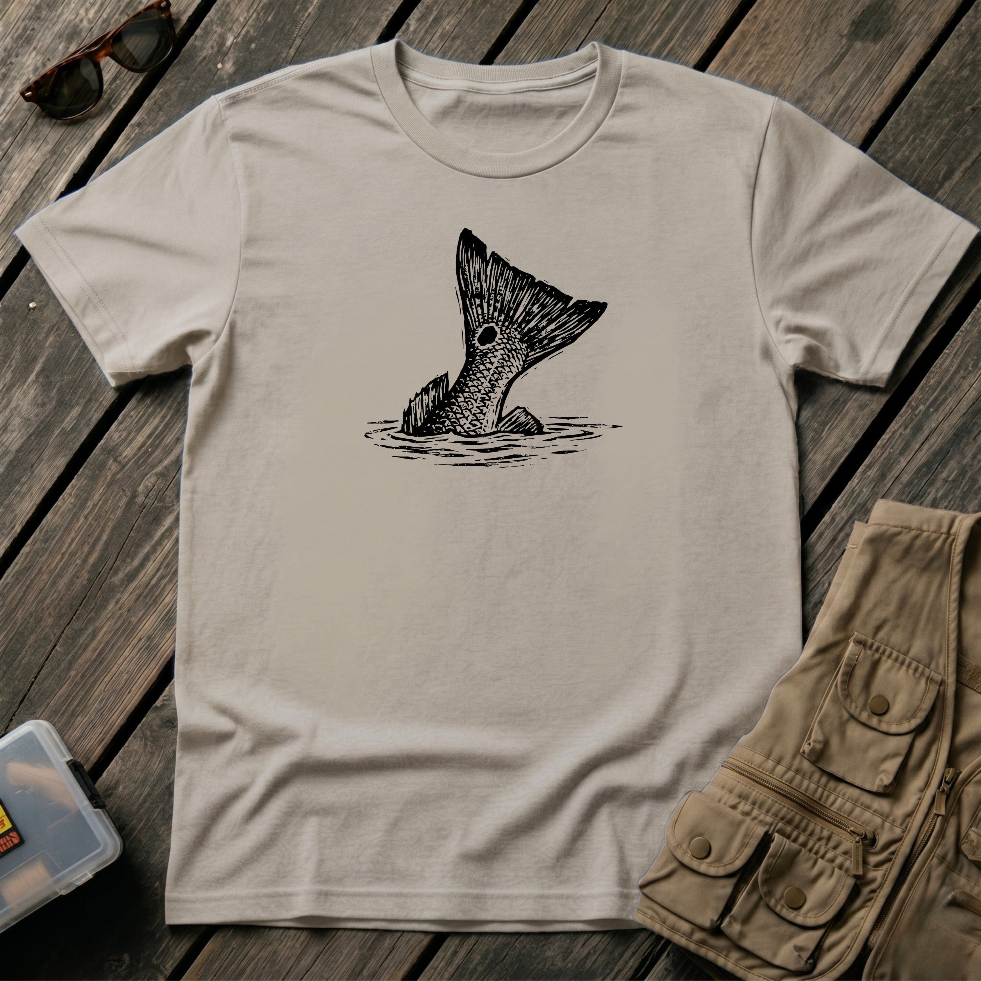Redfish Tail in Black