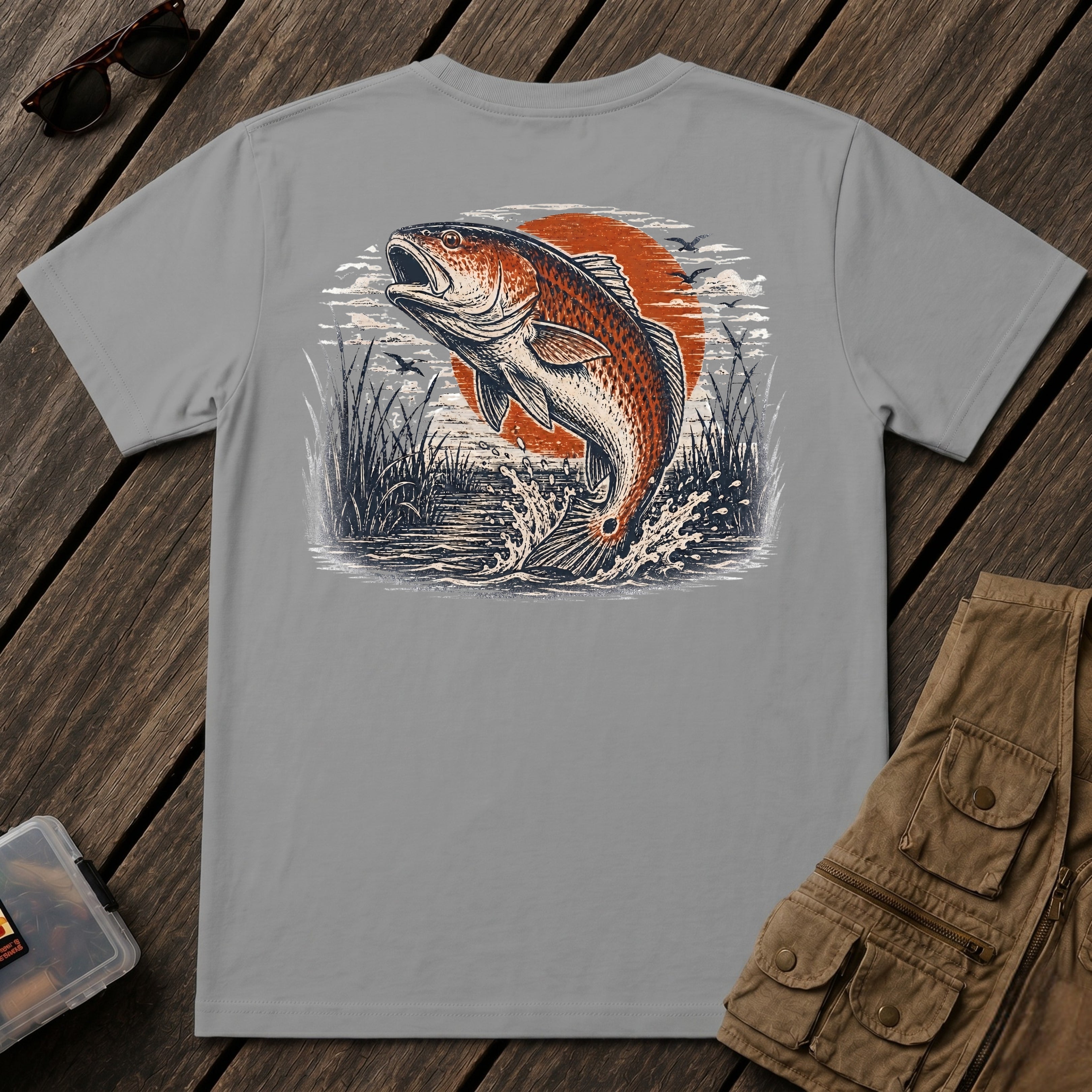 🐟Twisted Red BACK Design