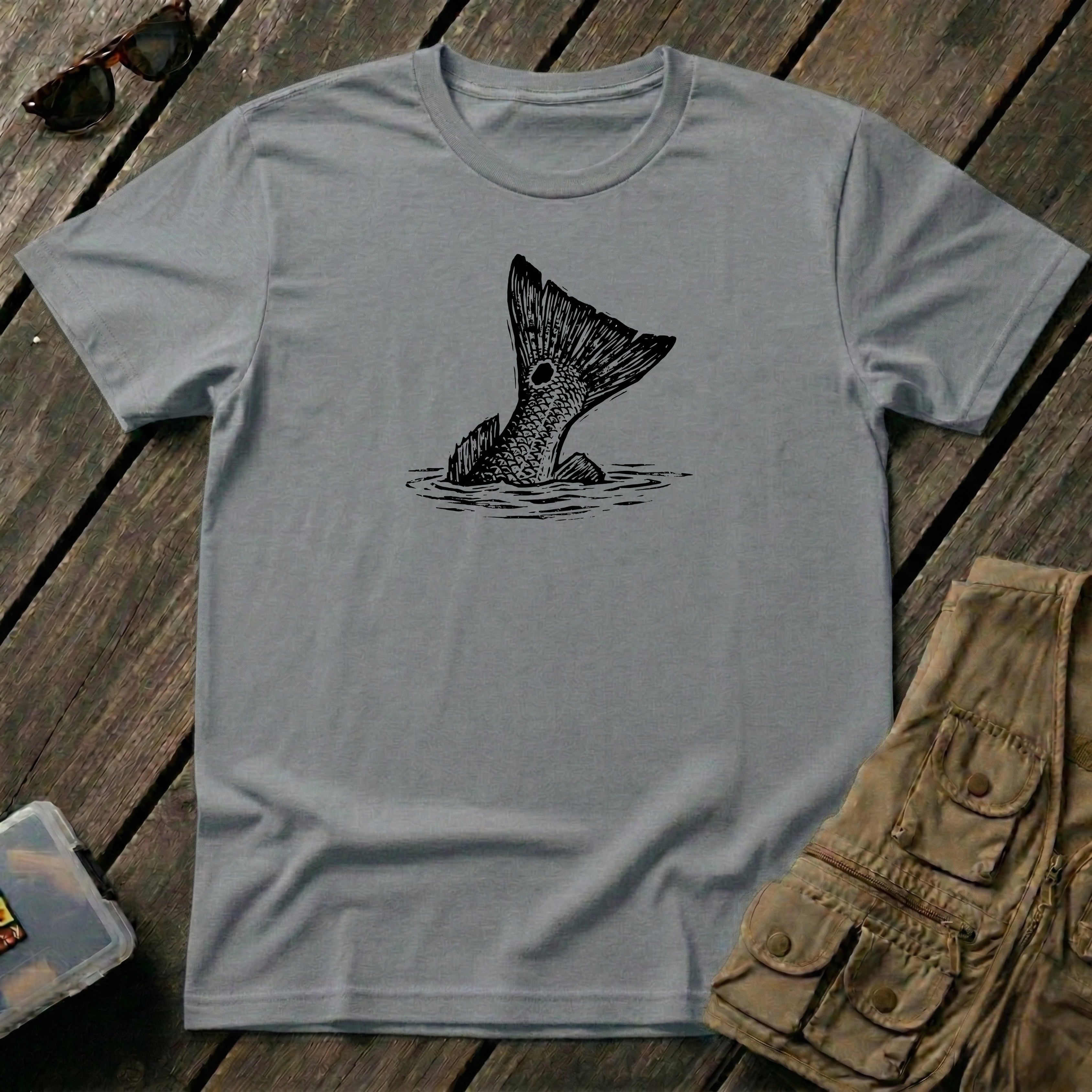 Redfish Tail in Black
