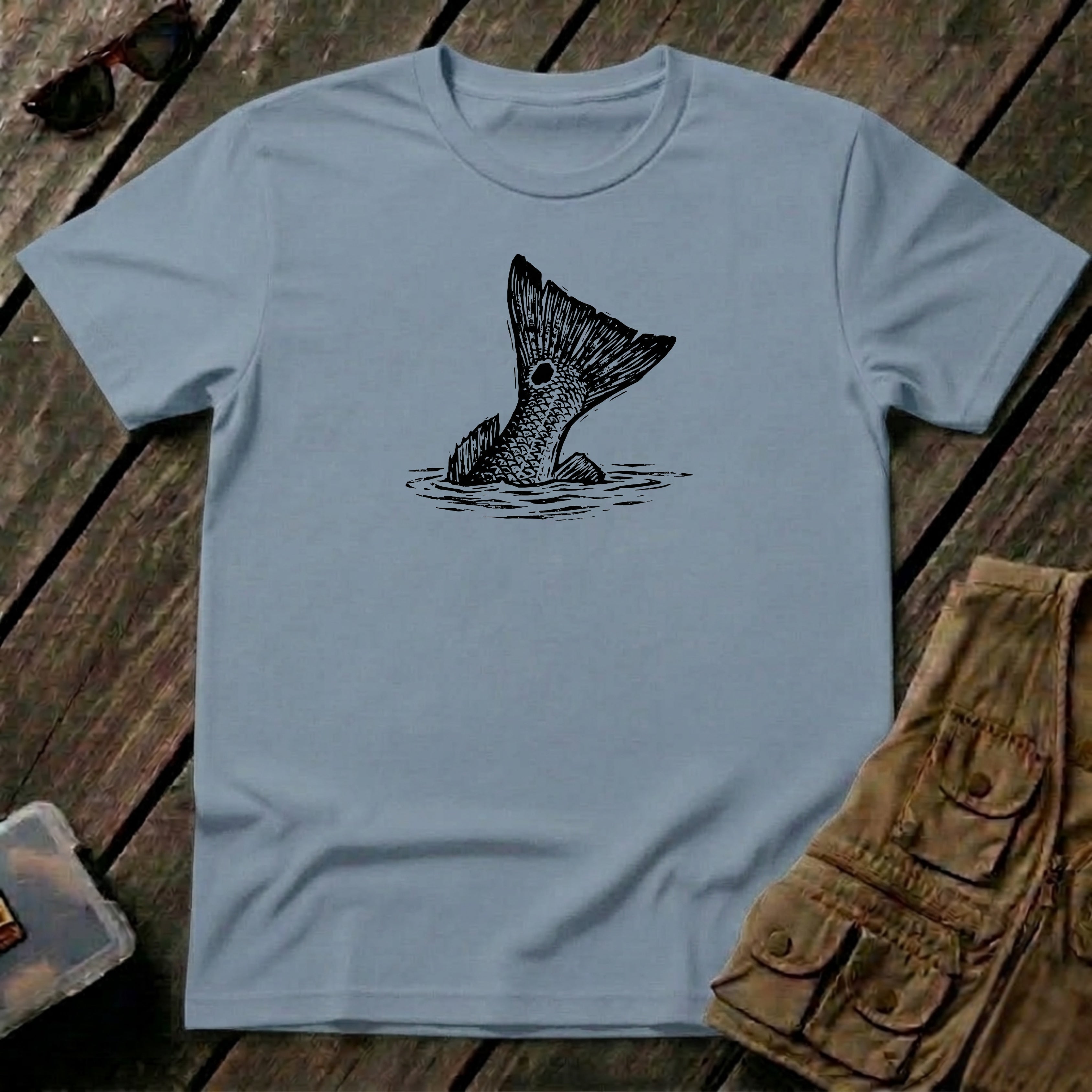 Redfish Tail in Black
