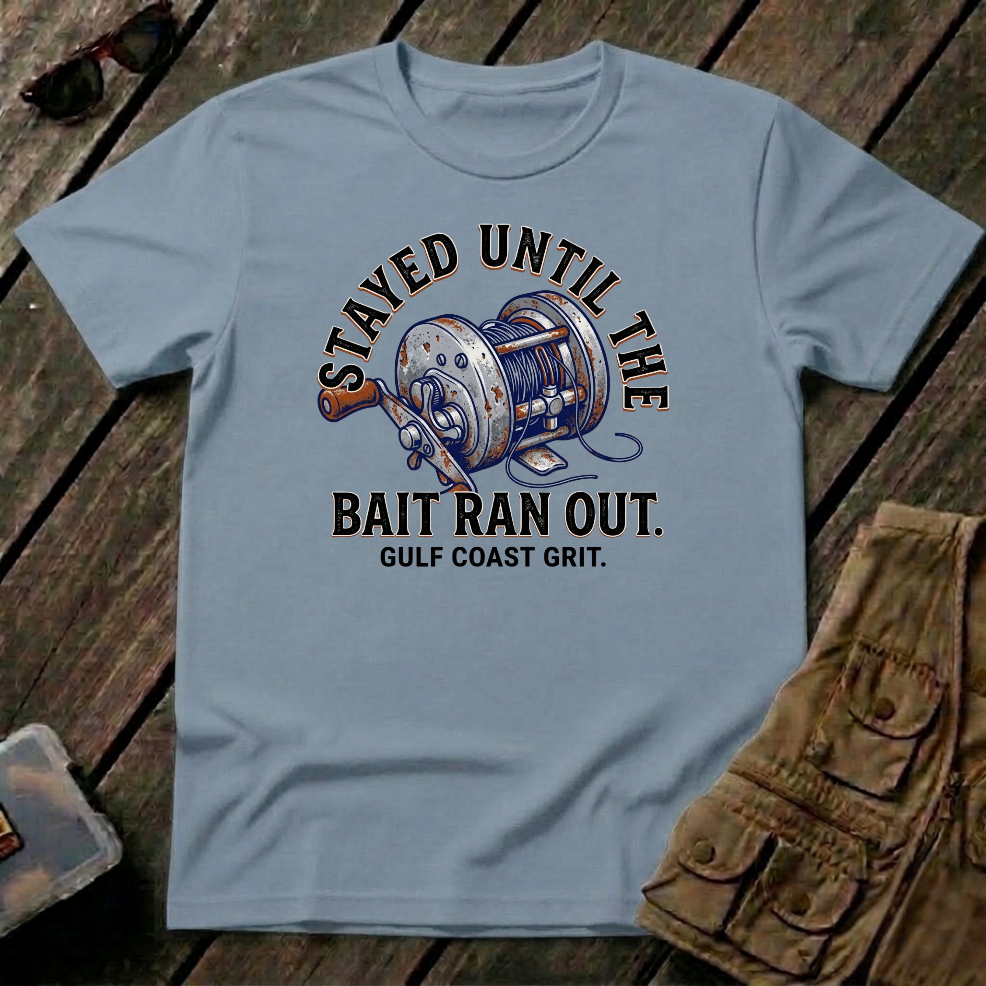 Stayed 'Till The Bait Ran Out