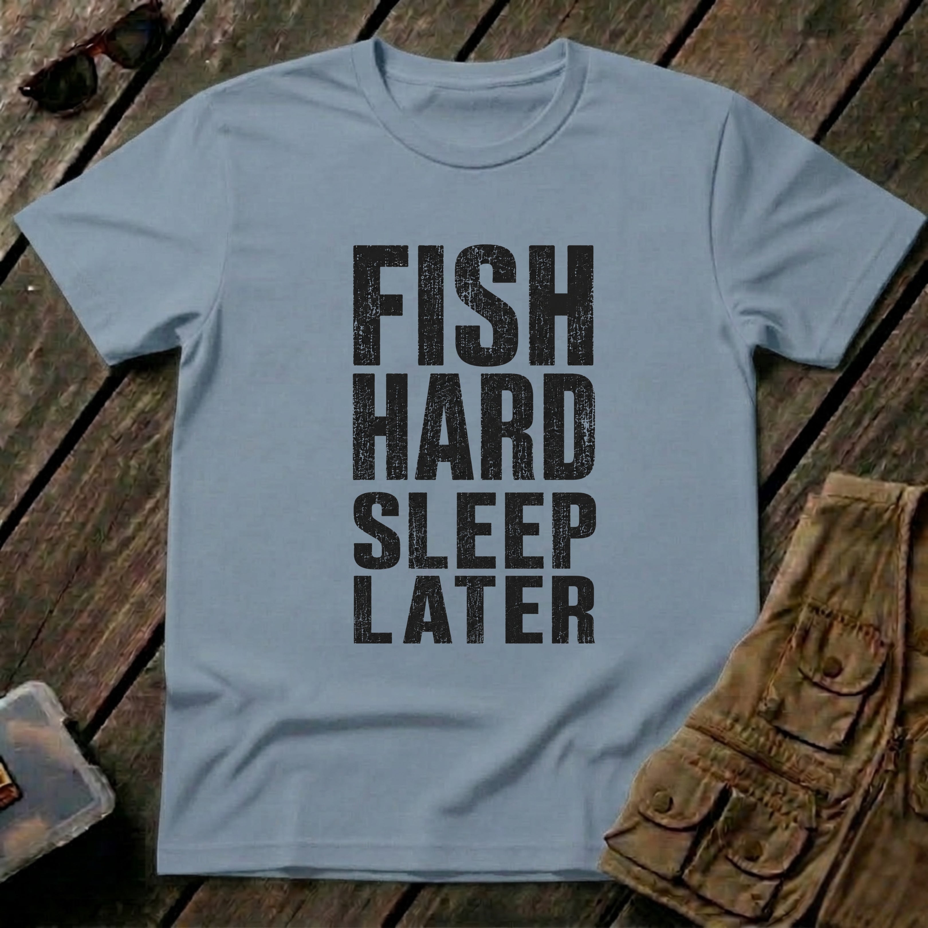 Fish Hard Sleep Later