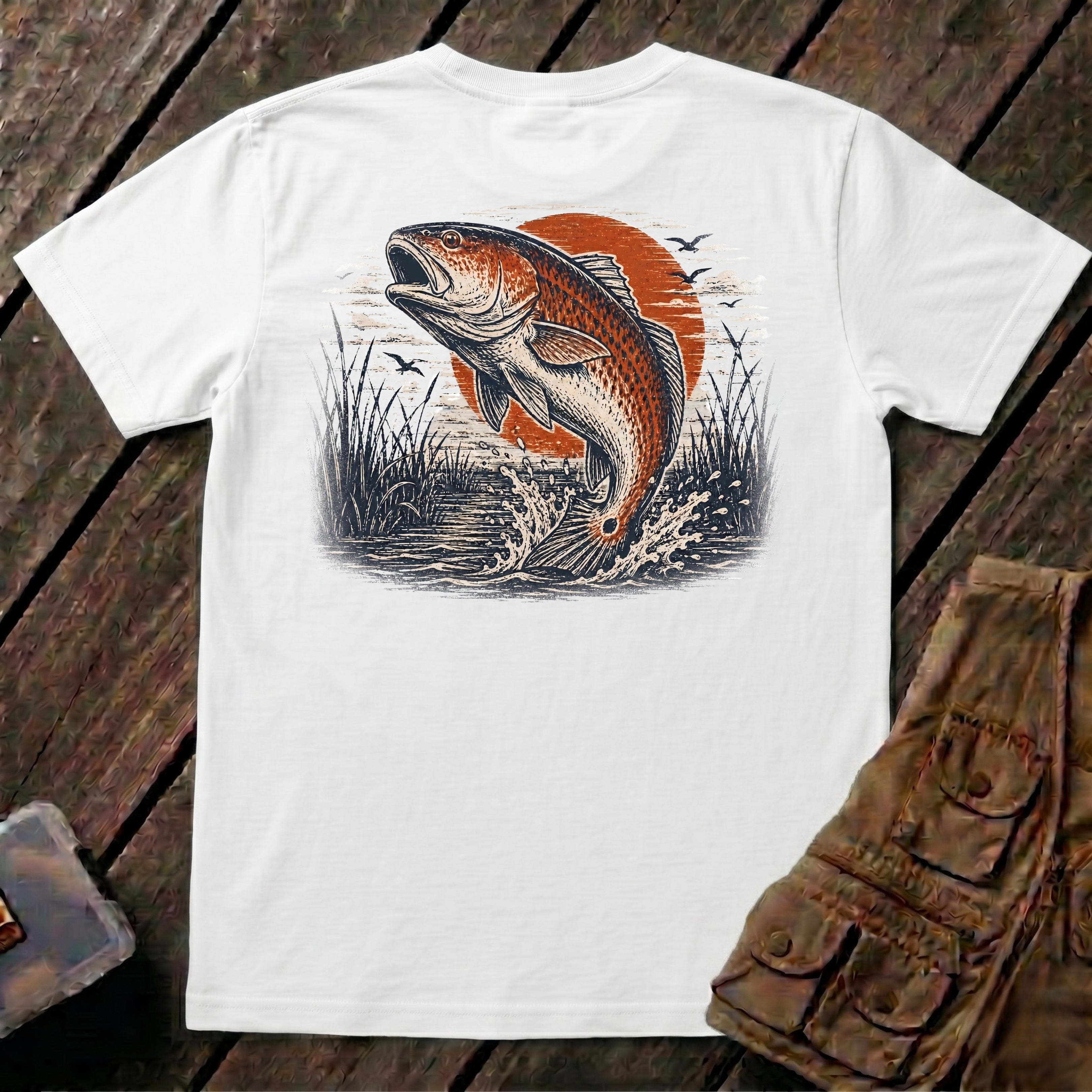 🐟Twisted Red BACK Design