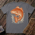 🐟Redfish Twist Left  Back Design