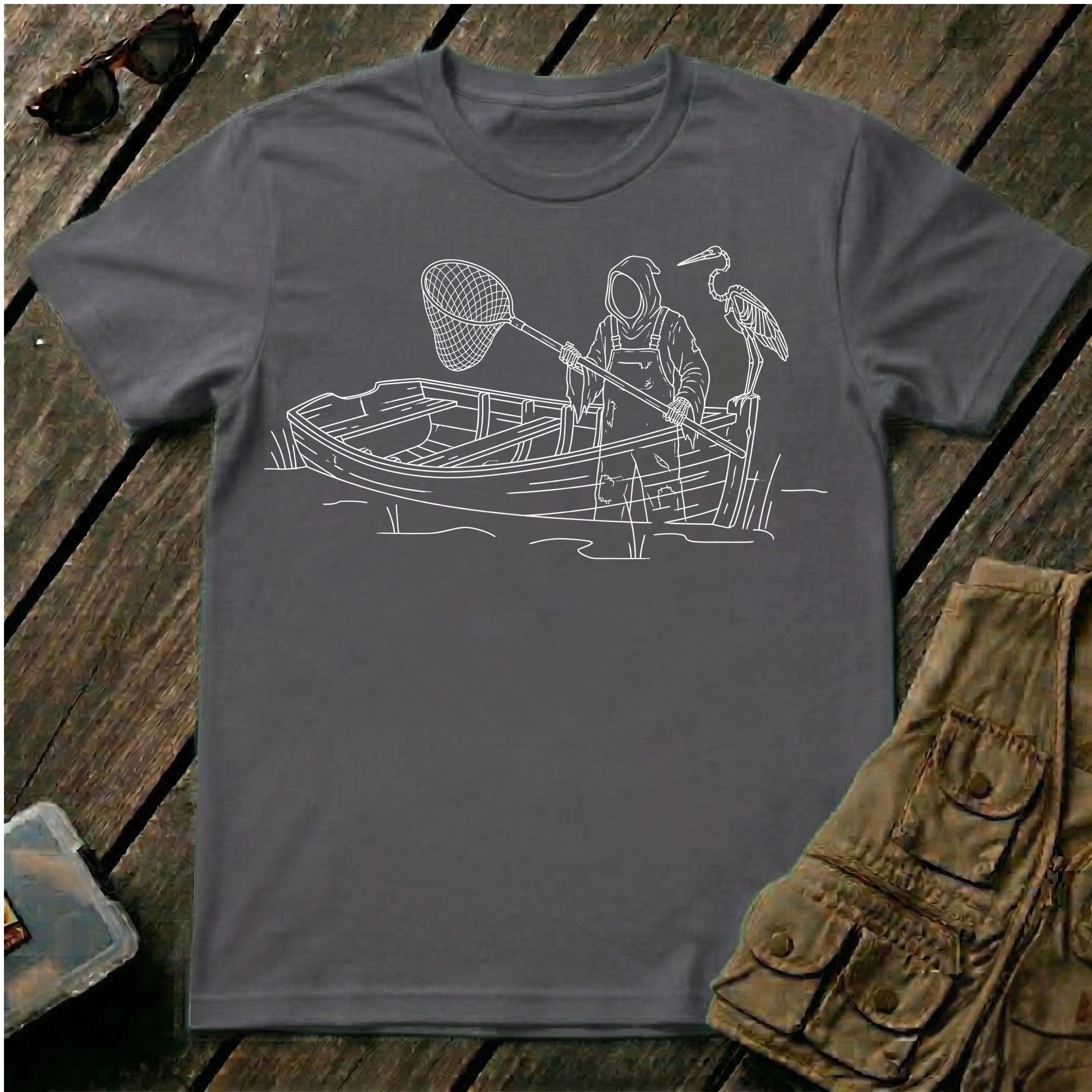 Grim Reaper Meets Heron