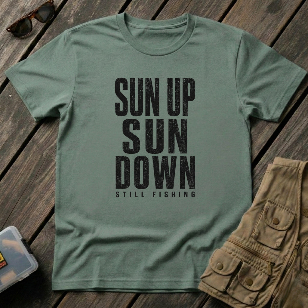 Sun Up Sun Down Still Fishing