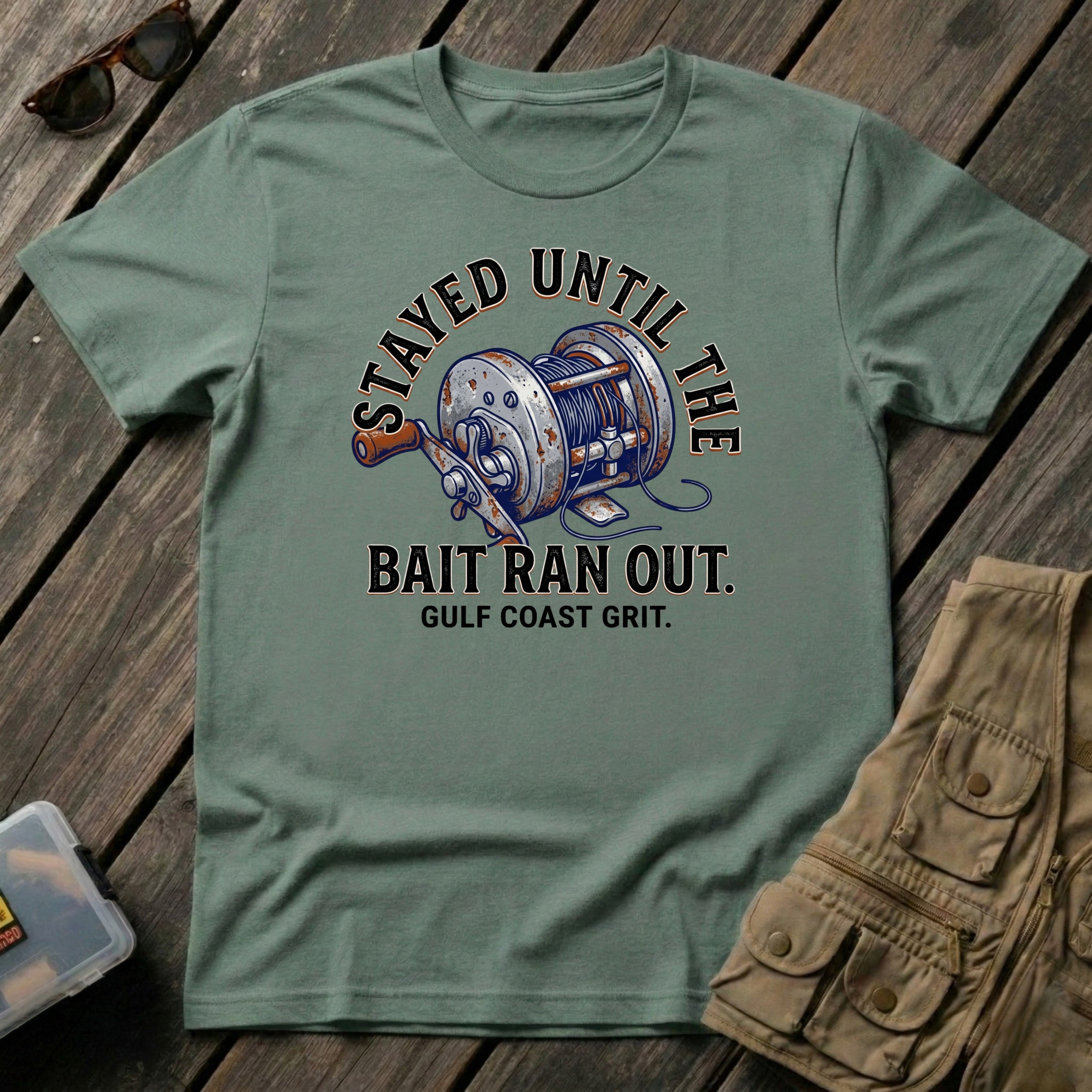 Stayed 'Till The Bait Ran Out