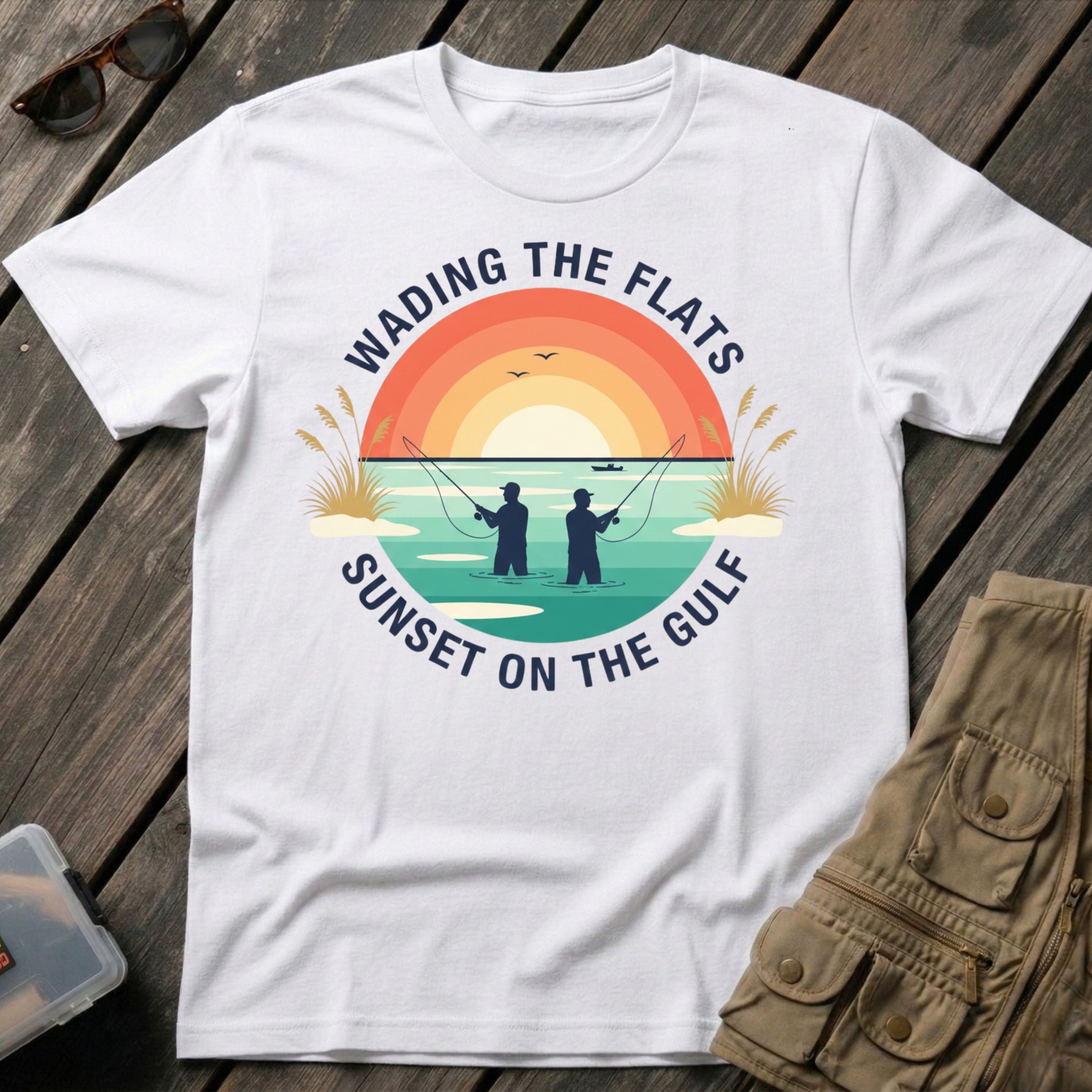 Wading the Flats