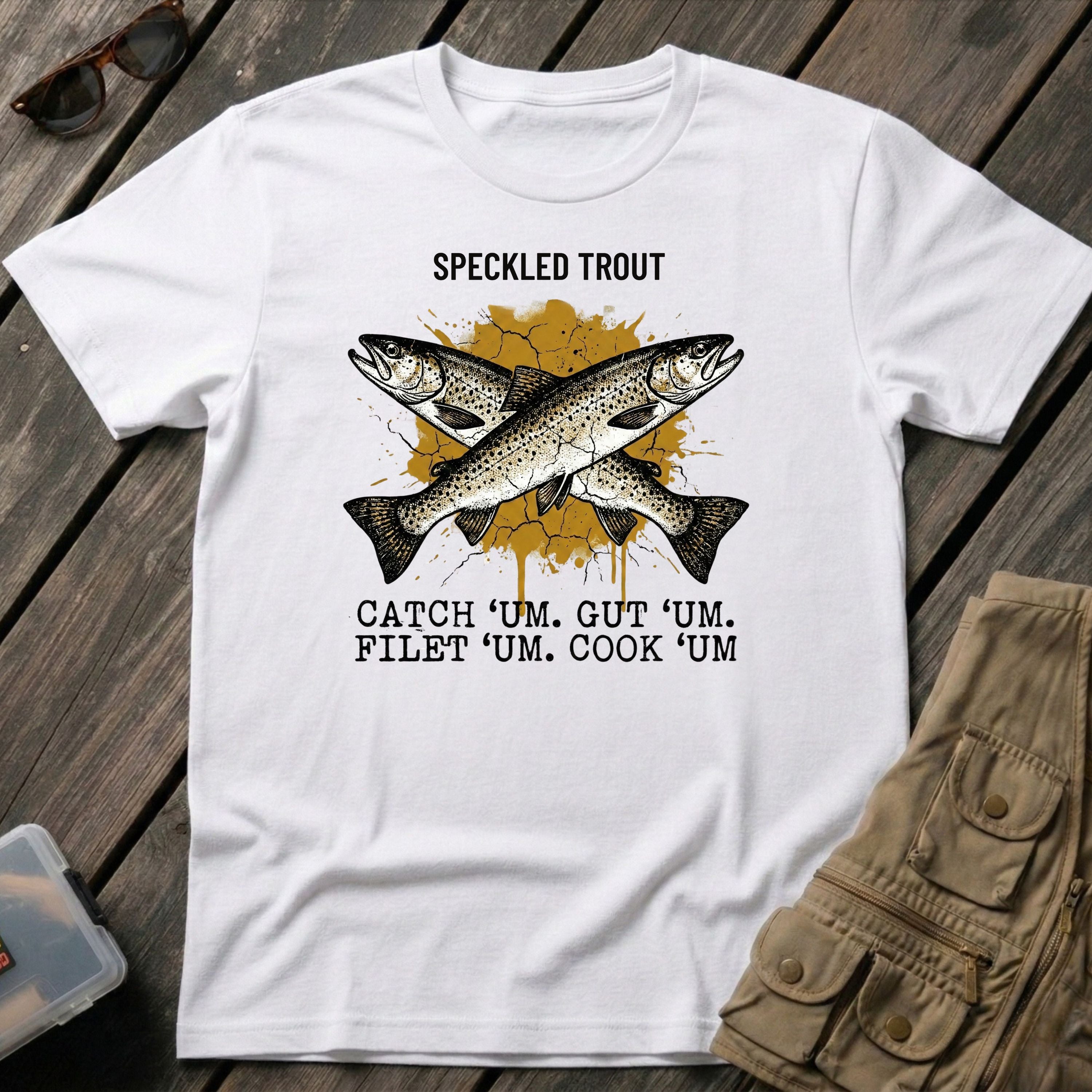 Speckled Trout Catch 'um Gut 'um