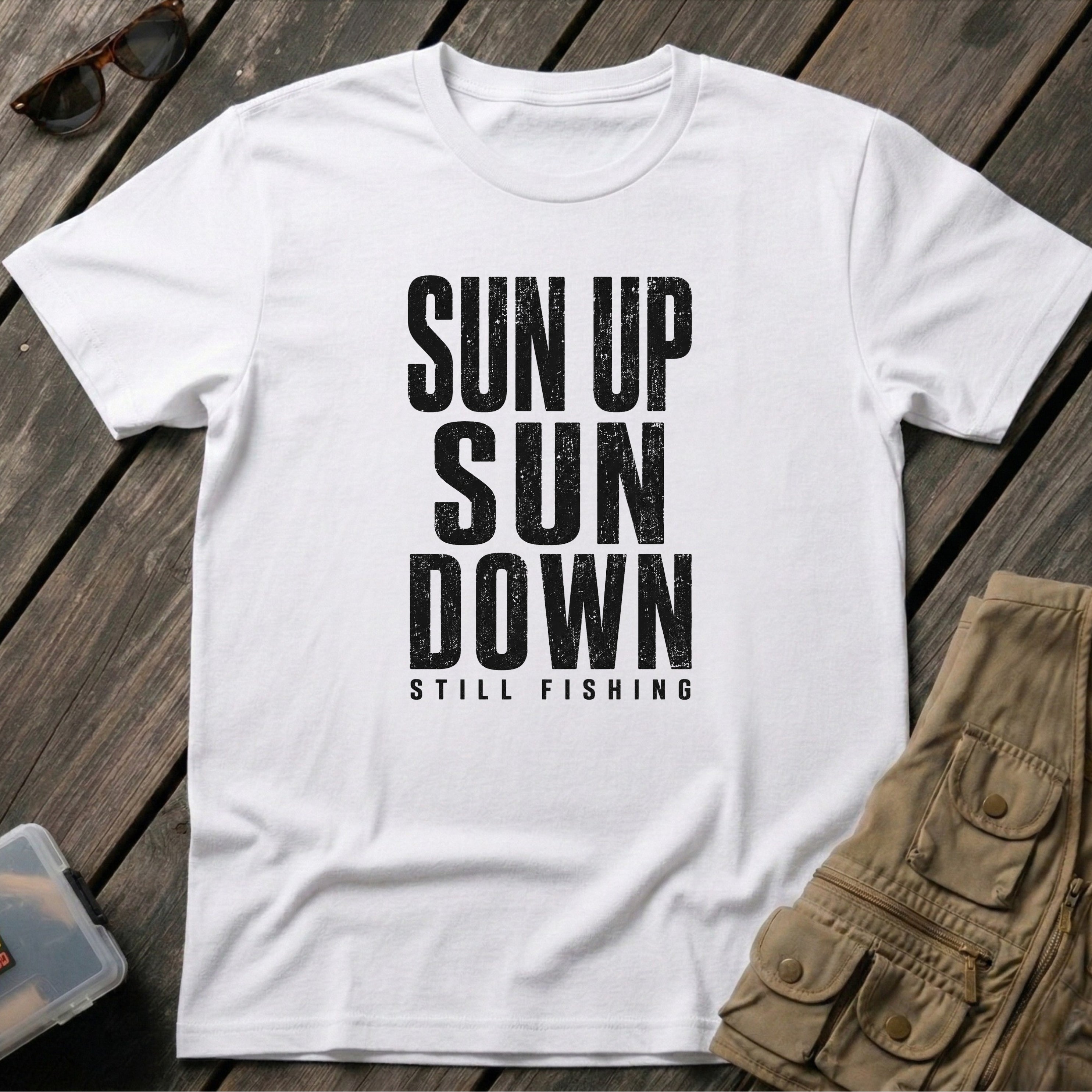 Sun Up Sun Down Still Fishing