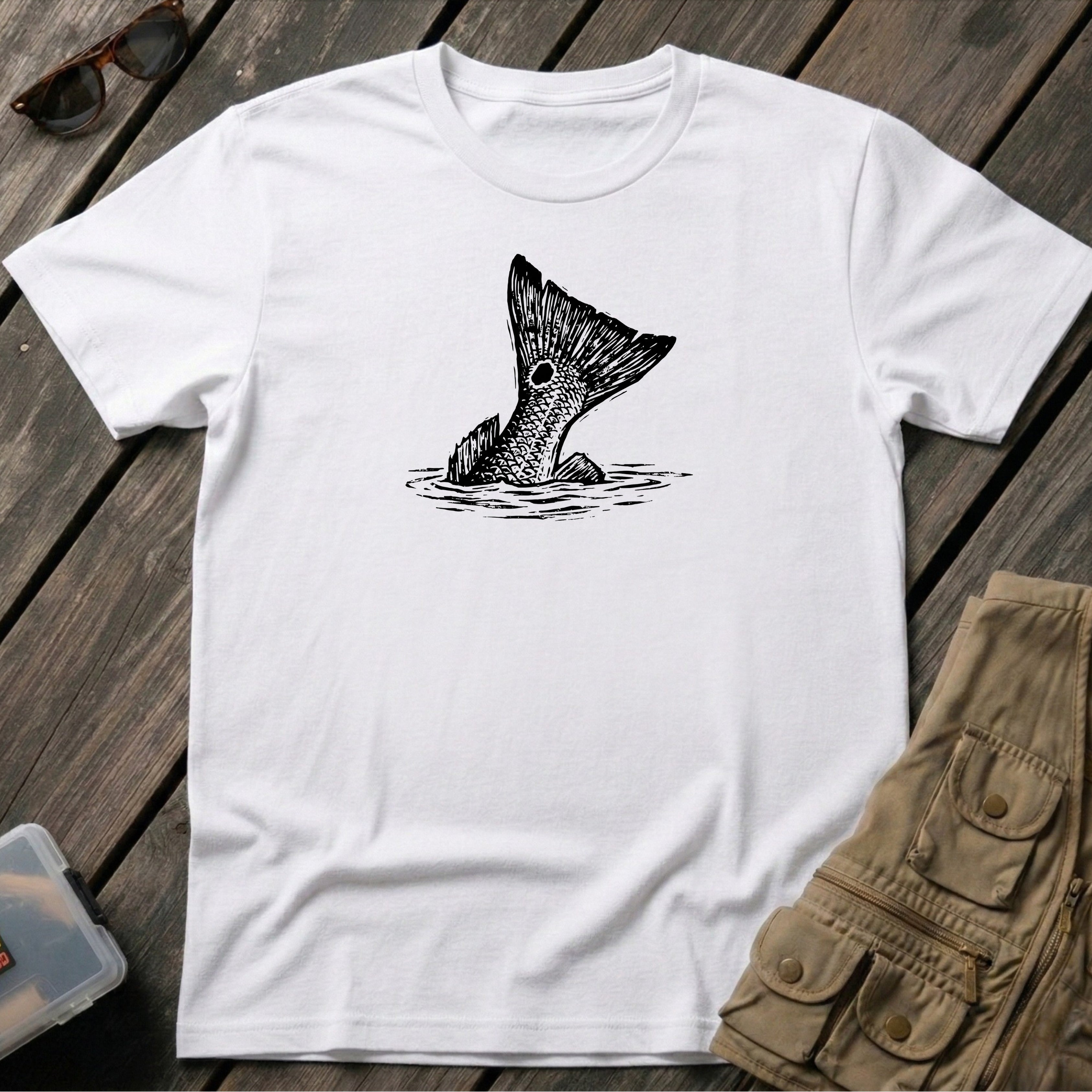 Redfish Tail in Black